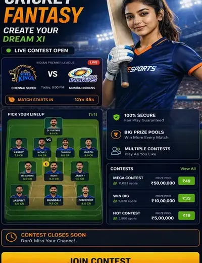 Gali786 (gali series 786) fantasy cricket & matchday visual 3